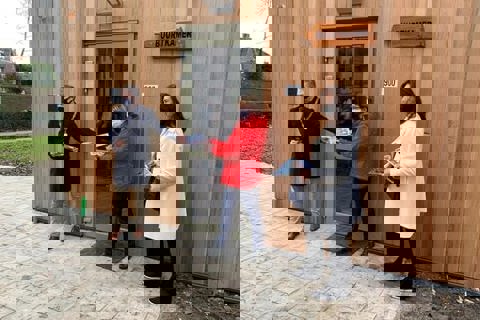 Opening buurtkamer Diemen. 