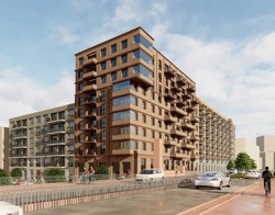 Impressieschets amstelkwartier