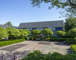 foto wijk met park en groen eromheen