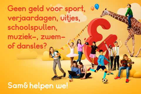 oranje kaart met kinderen op een giraffe , met voetbal,, op laptop 