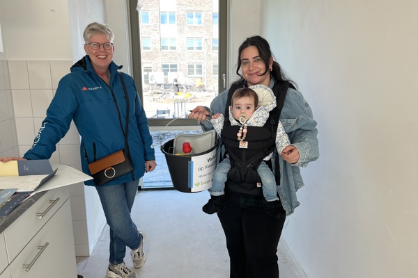 Foto van nieuwe bewoner