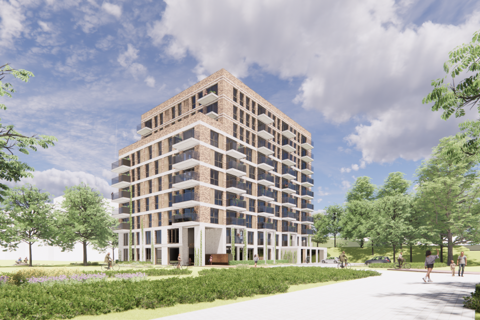 Impressie schets E-buurt Oost