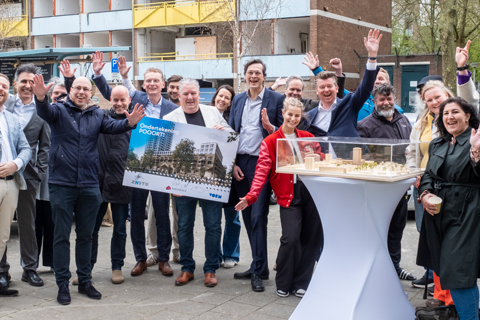 Foto viering ondertekening POOORT ontwikkeling